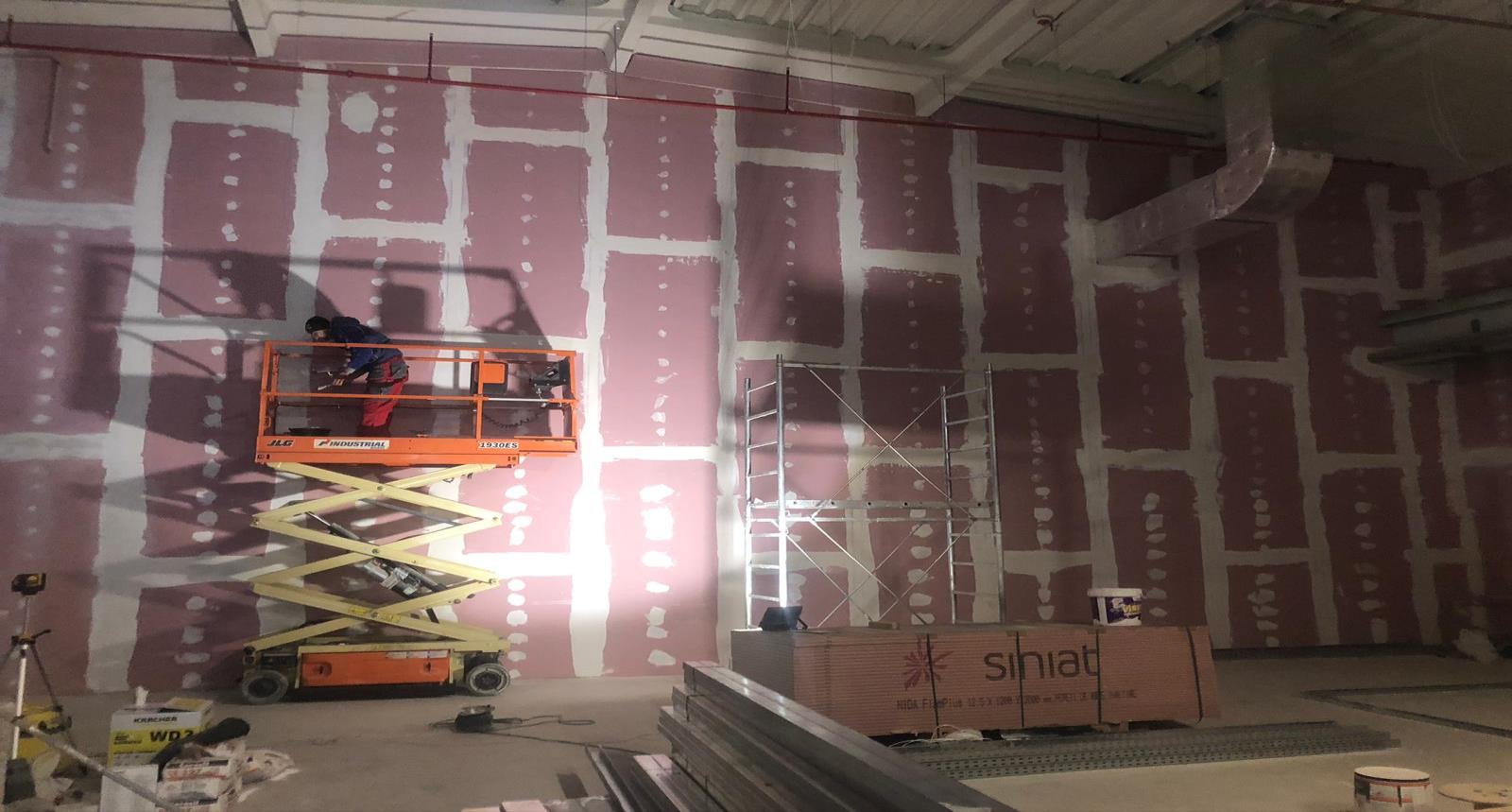 Structura gips carton rezistenta la foc